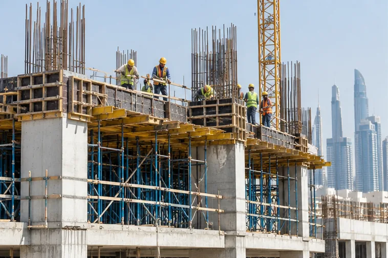 RCC structural construction activity