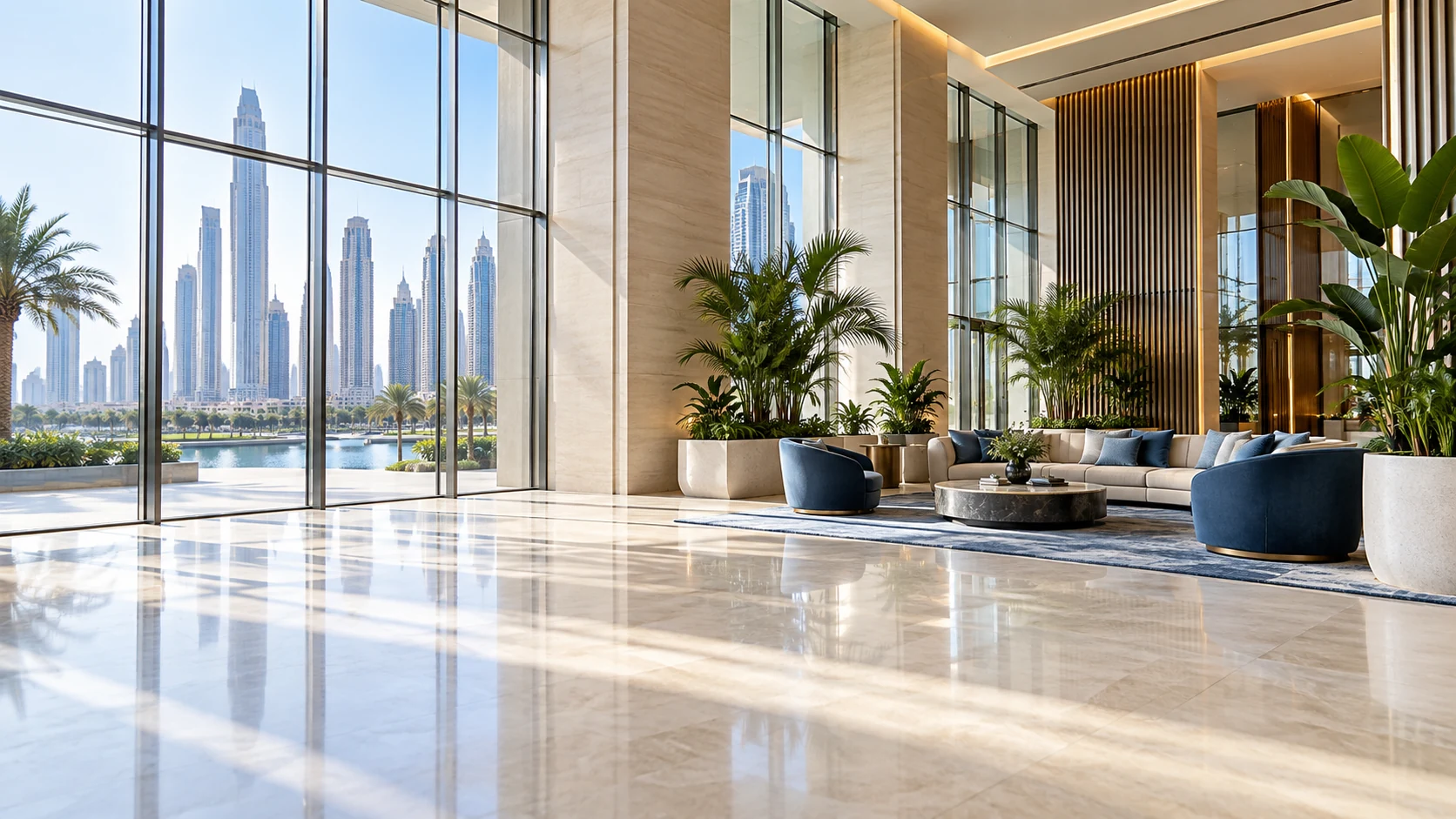 Contemporary clean interior