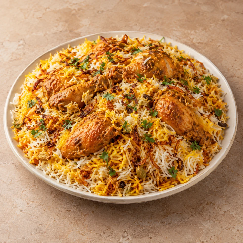 Chicken Biryani — illustrative photograph