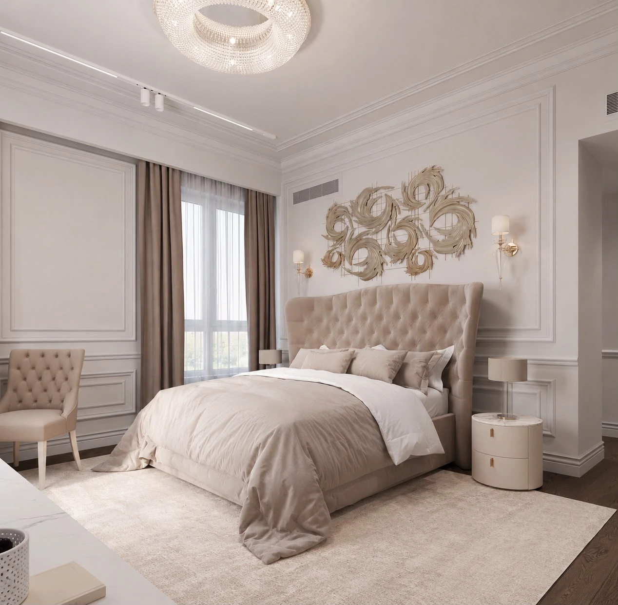 Client-supplied interior image