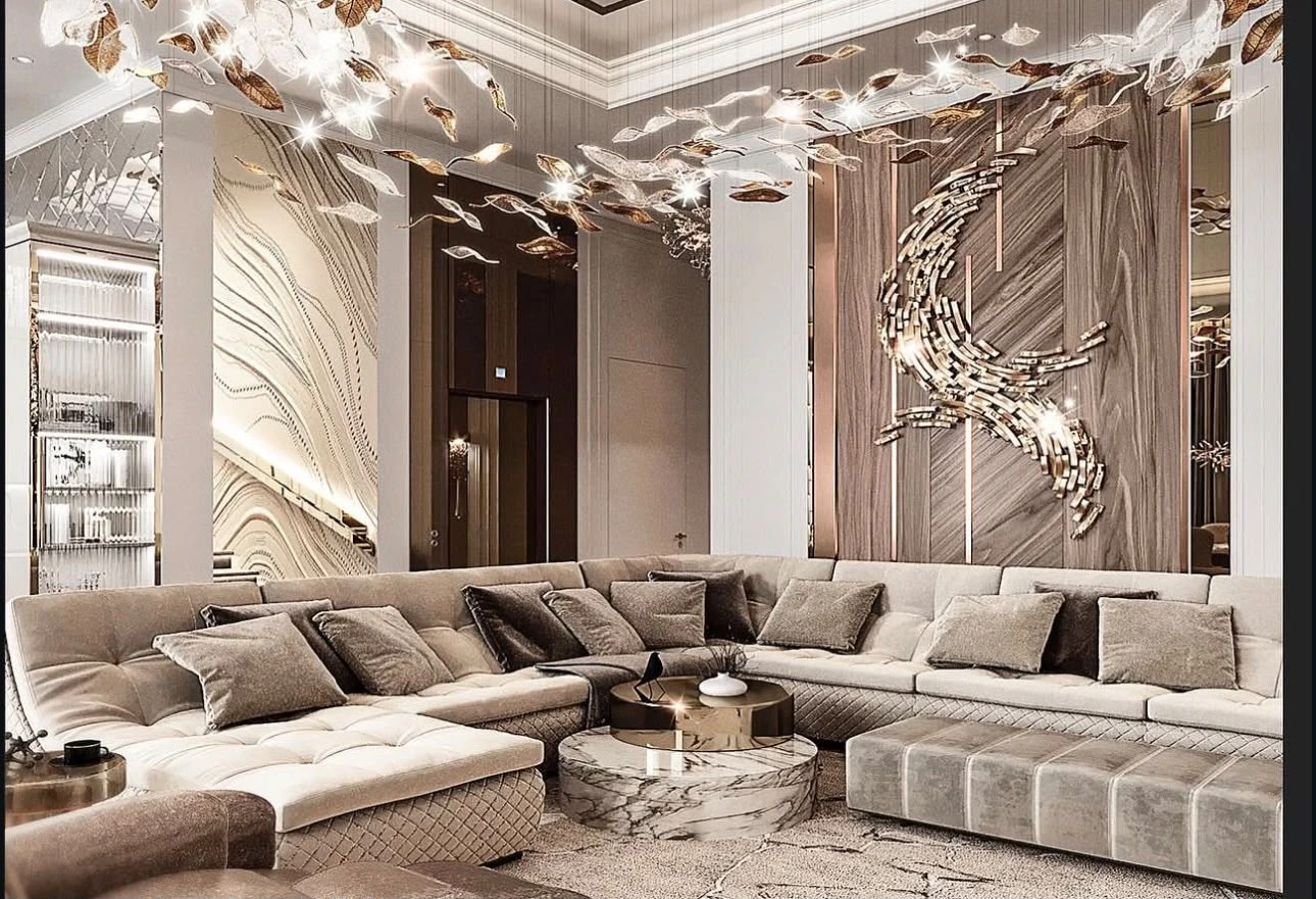 Client-supplied interior design image