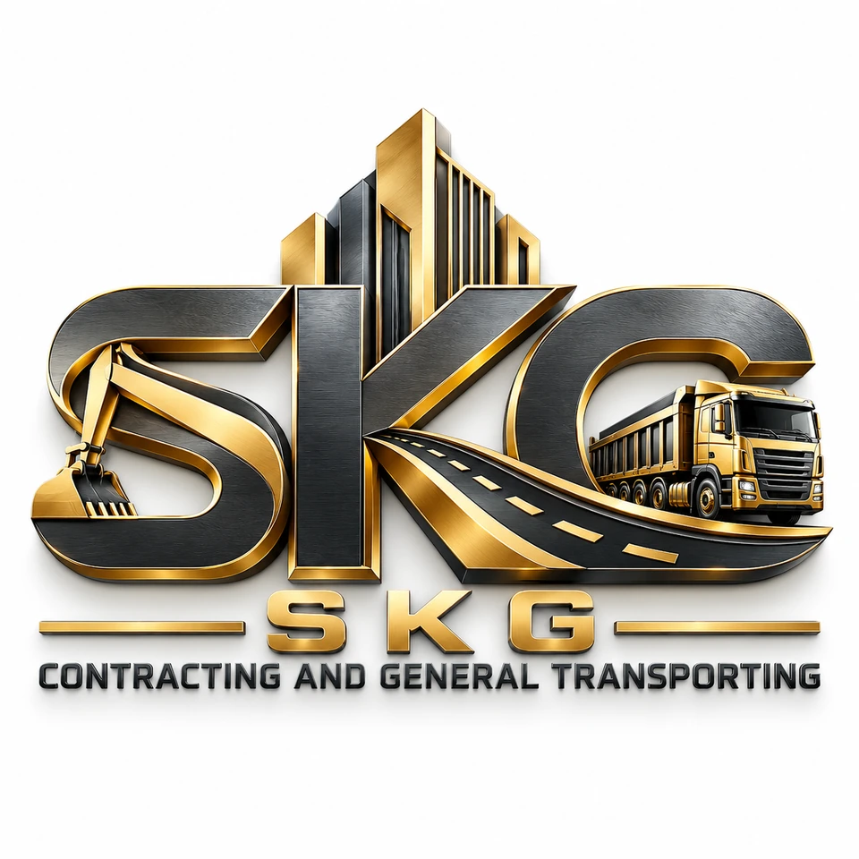 S K G Contracting and General Transporting logo