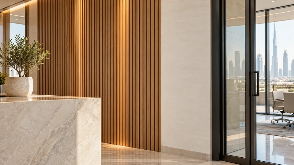 Walls & finishes service setting