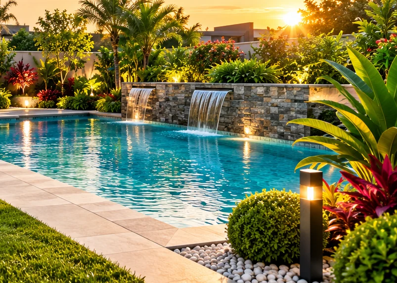 Pool and water feature project