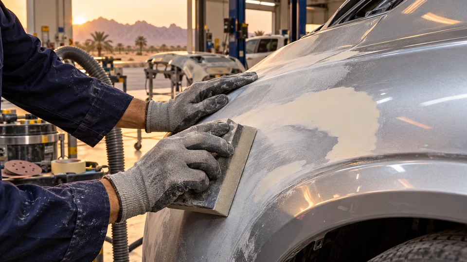 Bodywork in focus