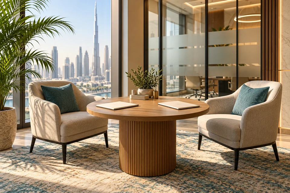 Representative Dubai consultation lounge
