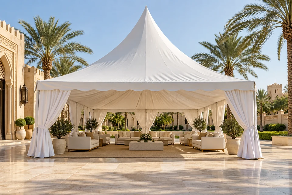 Tents design illustration