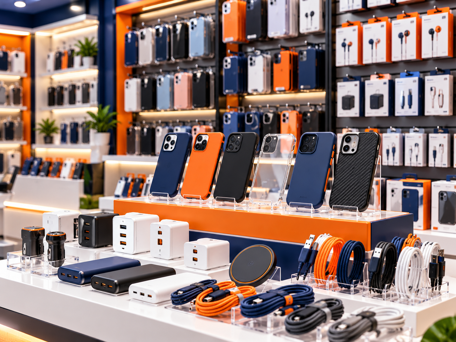 Mobile accessories store display